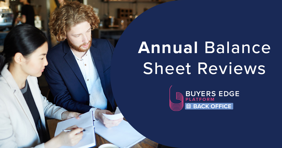 Annual Balance Sheet Reviews