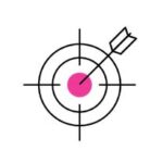 Target and arrow icon