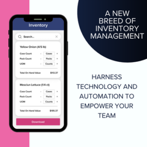 Inventory Management Technology on Phone