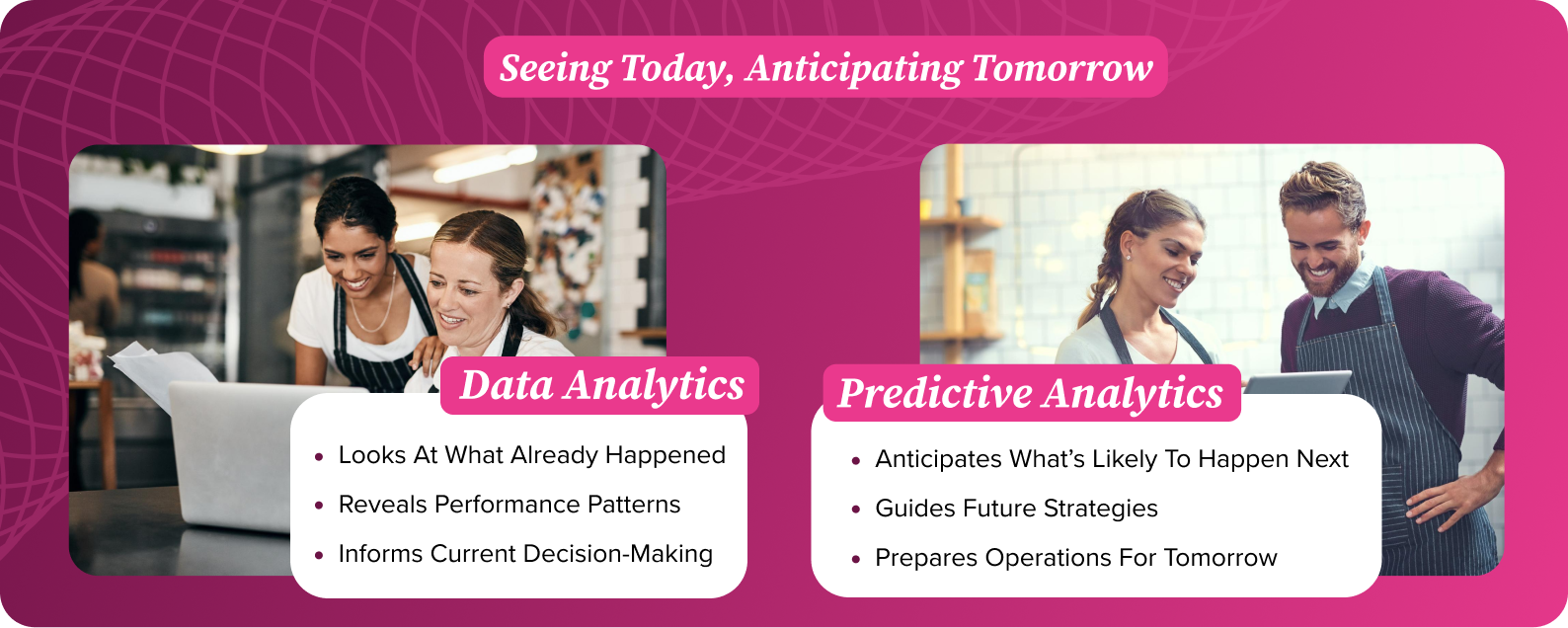Data Analytics vs. Predictive Analytics
