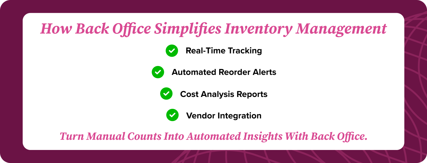 How Back Office Simplifies Inventory Management 