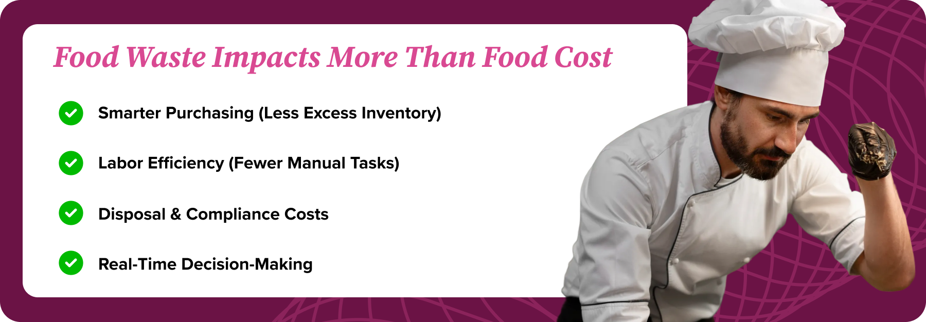 Food Waste Impacts More Than Food Cost