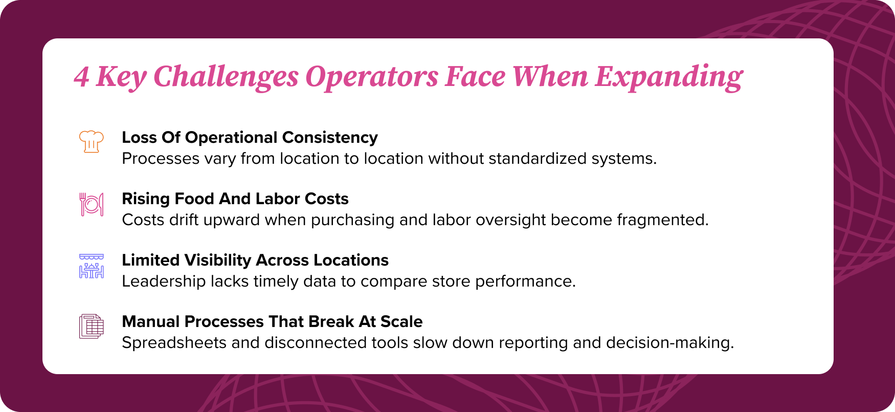 four challenges restaurants face when scaling four challenges restaurants face when scaling