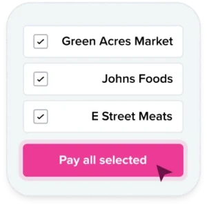 Approval Payment Screen for AP Automation