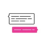 Chat bubble icon