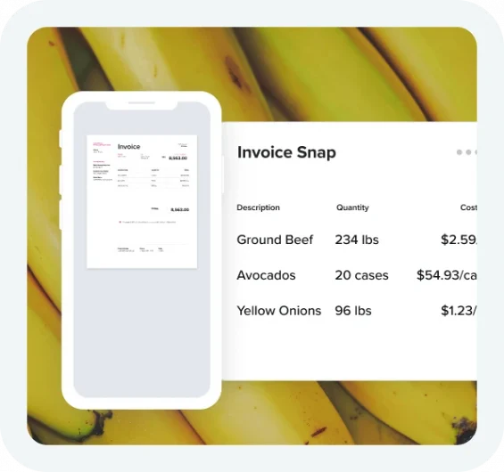 Automated invoice snapping
