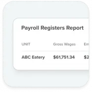 Payroll Registers Report